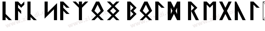 CAC Saxon Bold Regul字体转换